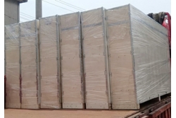 Six shielding doors ready for shipment